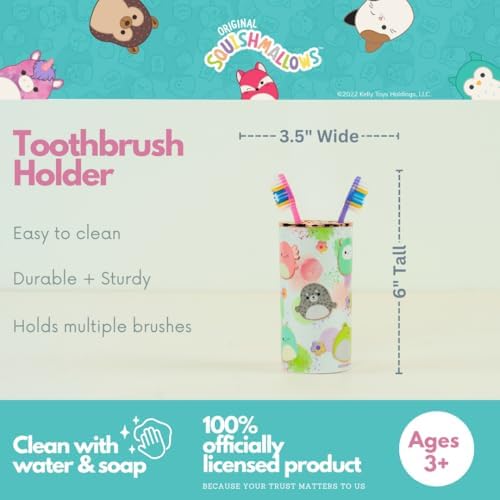 Franco Kids Hard Squishmallows Toothbrush Holder