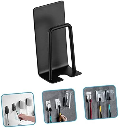 PrettyZoom 2-Piece Wall Mount Toothbrush Holders Stainless Steel Easy Install