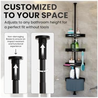 Impose Corner Shower Caddy by J-Rod Innovations