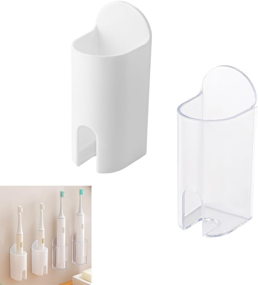 Sturdy Rechargeable Electric Toothbrush Holder Wall Mounted With Universal Fit