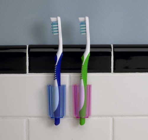StickOnPods Toothbrush Holder - Color Pink
