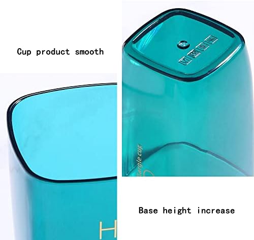 Awhale Toothbrush Holder Non-Inverted Plastic Durable Colorful