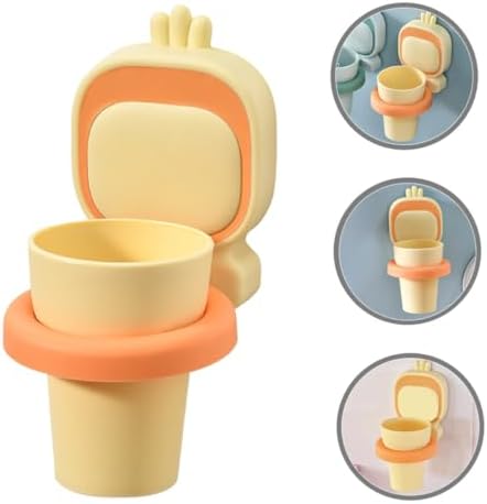 Ciieeo 1set Wall Mounted Toothbrush Holder