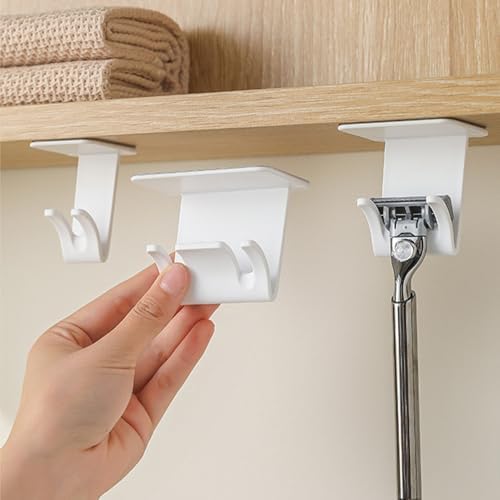 Self-Adhesive Toothbrush Holder for Bathroom