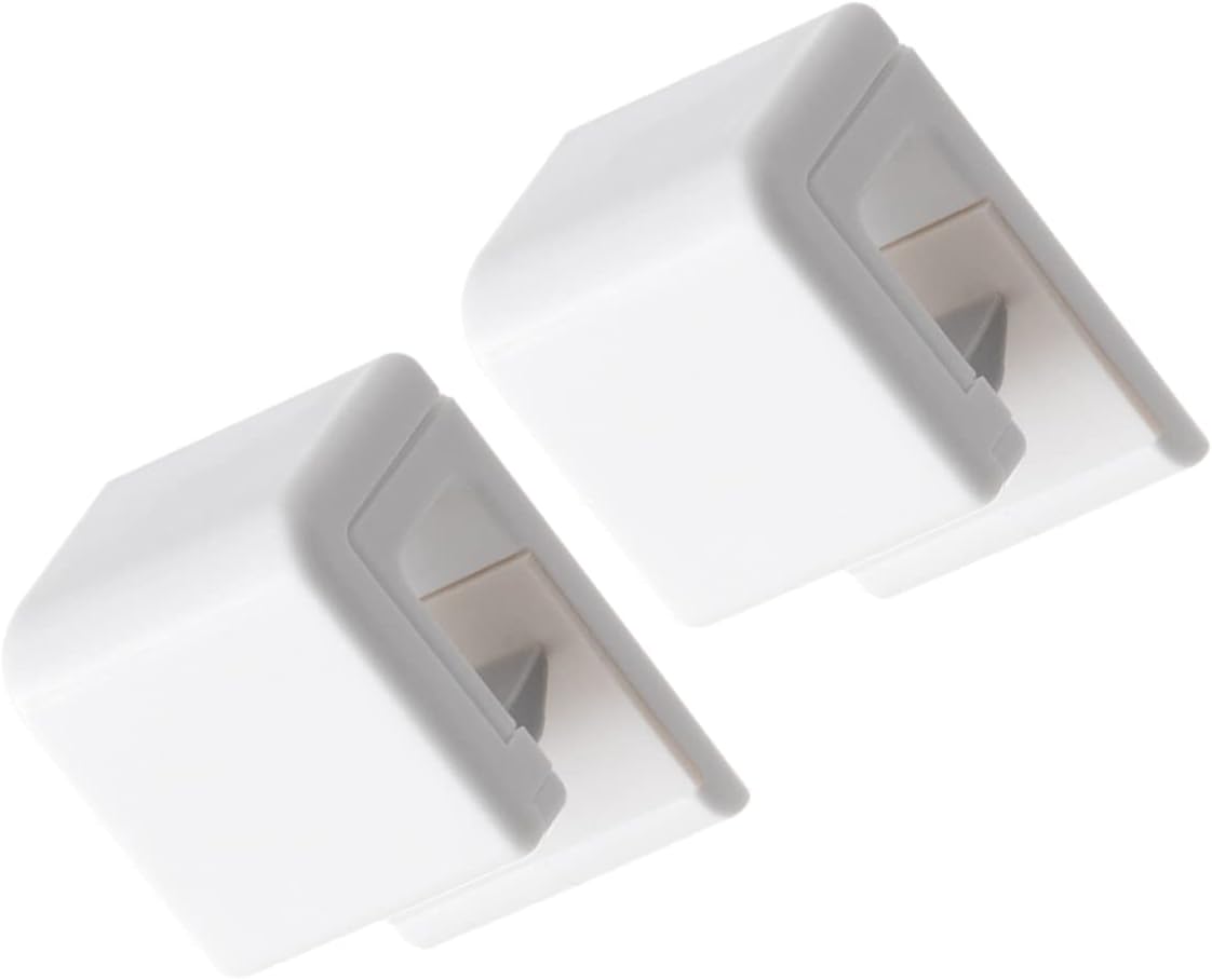 2pcs Self-Adhesive Toothpaste Storage Clip for Bathroom Organizer