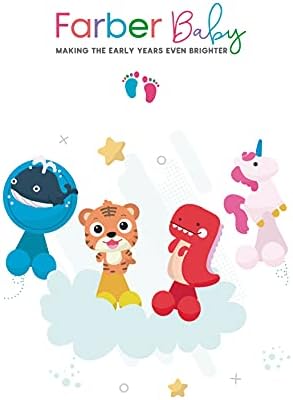 Farber Baby Toothbrush Holder Set Kids Bathroom Organizers
