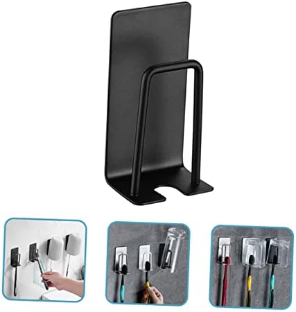 Space-Saving Stainless Steel Wall Mount Toothbrush Holder for Bathrooms