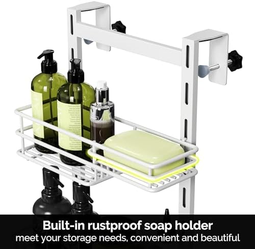 Adjustable Over-the-Door Shower Caddy