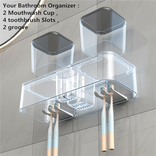 Organize Your Toothbrush Mouthwash in Style