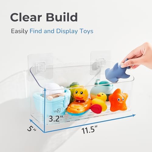 CQUNMBath Toy Storage Holder Large Capacity
