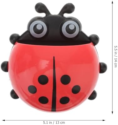 Ladybug Toothbrush Holder Fun Suction Design