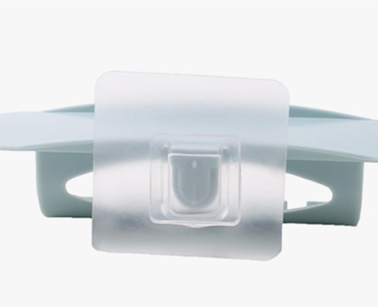 Compact Suction-Cup Toothbrush Holder