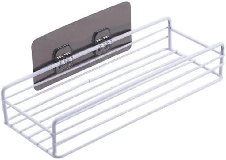 White Shower Caddy Wall Mounted Organizer