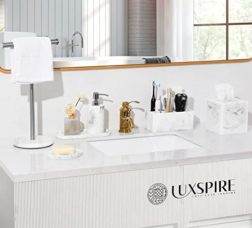 Luxspire Toothbrush Holder with 5 Slots