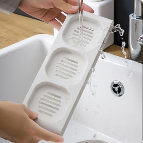 Stylish Toothbrush Holder with 2 Rinso Cups