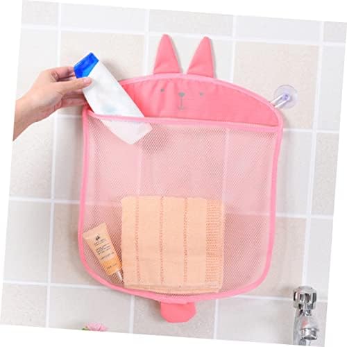 Cabilock Bathroom Toy Organizer Mesh Bag for Kids