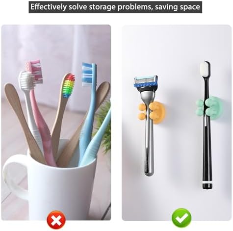 Fun silicone toothbrush holders for kids and home organization