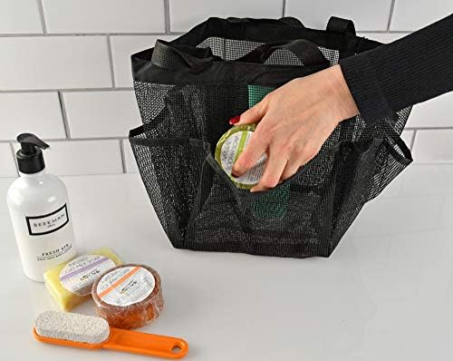 Home-X Mesh Shower Caddy Tote