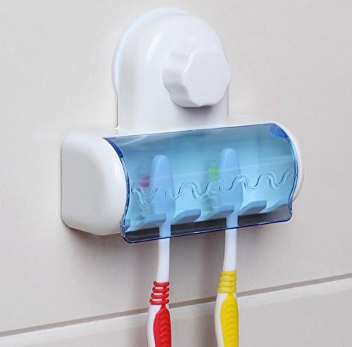 Suction-Adhesive Toothbrush Holder Perfect for Travel Home Storage