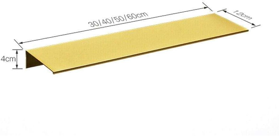 Precision-Engineered LKOP Gold Brass Wall-Mounted Bathroom Organizer