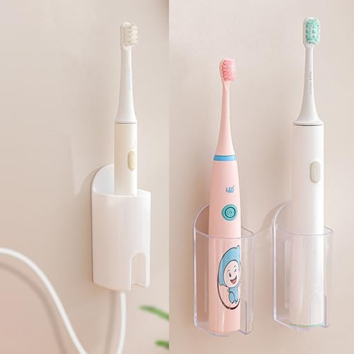 Sturdy Rechargeable Electric Toothbrush Holder Wall Mounted With Universal Fit