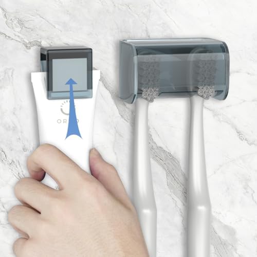 High-Quality 3-Pack Wall-Mounted Toothbrush Razor Holder