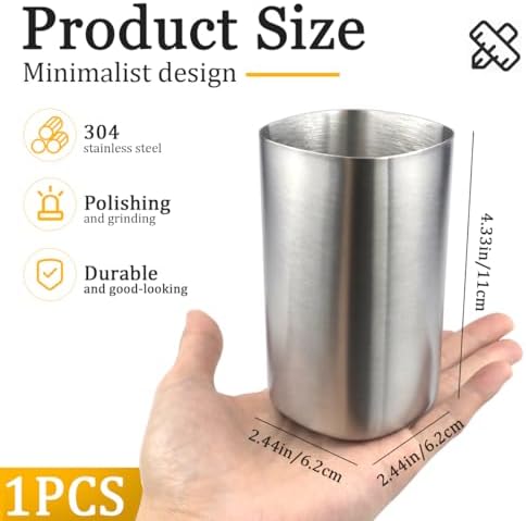 DOERDO Stainless Steel Toothbrush Holder 24x43-inch