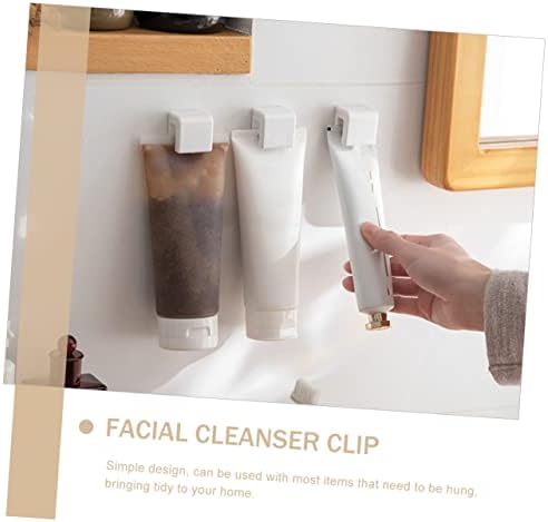TOPPERFUNBathroom Toothpaste Wall Holder White