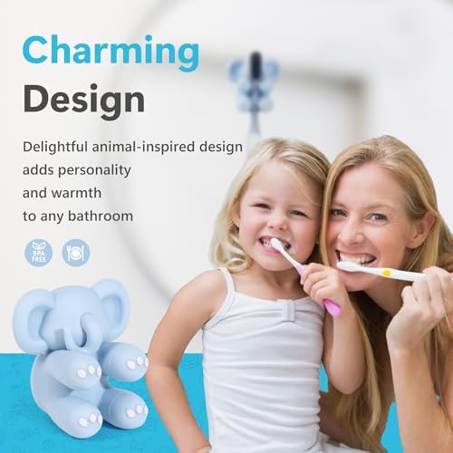 LiZhao Funny Silicone Toothbrush Holder