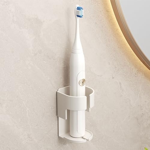 TENYELE Wall-Mounted Electric Toothbrush Holder for Under 37mm Diameter Toothbrushes