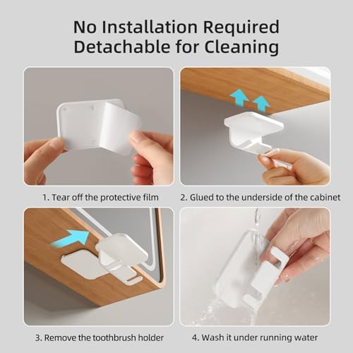 VNYIFAN Magnetic Toothbrush Holder