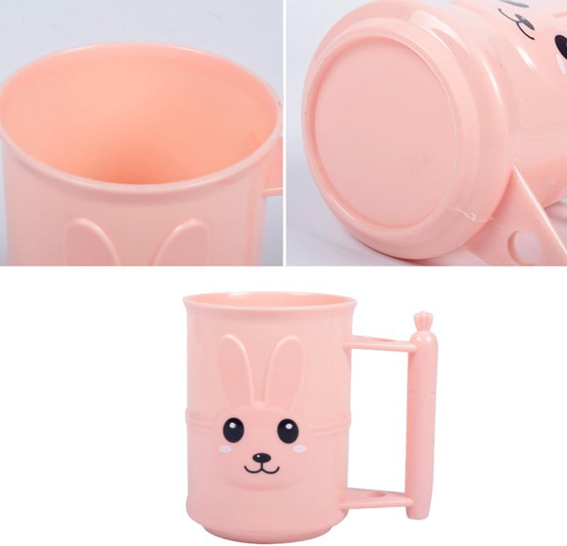 Cute Cartoon Rabbit Toothbrush Tumbler Cup