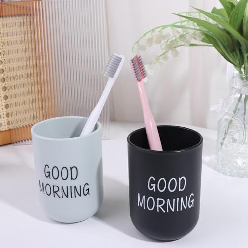 Plastic Toothbrush Holder White