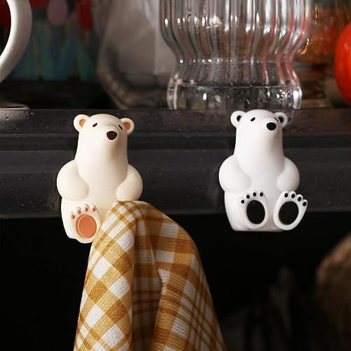 Perfectly Puzzling Polar Bear Toothbrush Holder