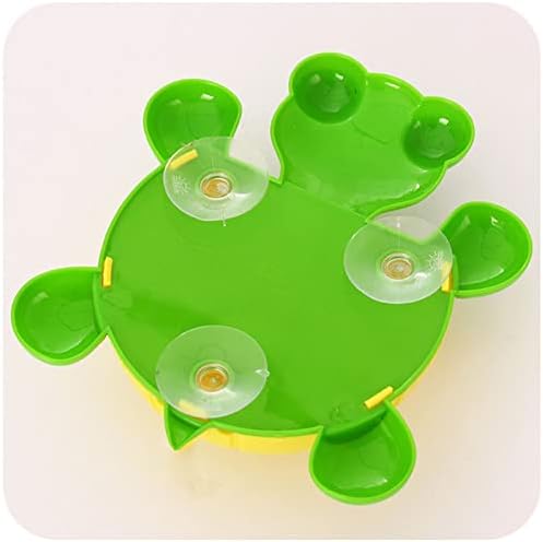Cute Turtle Toothbrush Holder - Wall-Mounted Suction Cup Design for Elegance