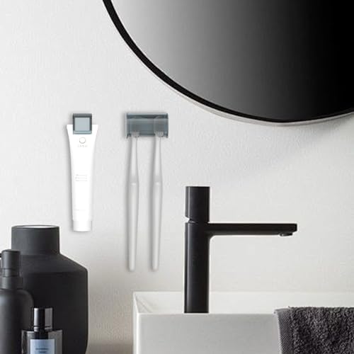 High-Quality 3-Pack Wall-Mounted Toothbrush Razor Holder