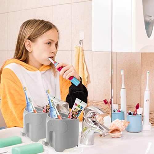 Cute Elephant Toothbrush Holder for Kids