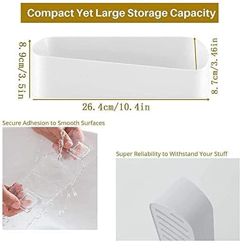 2-Pack Adhesive Bath Organizer