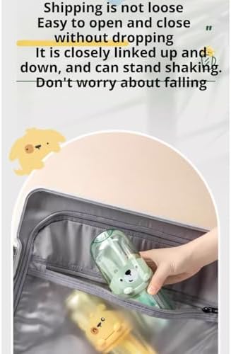 Cute Kids Toothbrush Holder with Travel Cup Green Design