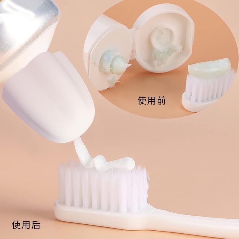 Toothbrush Holder Toothpaste Cap Set by DENSET HBTDM