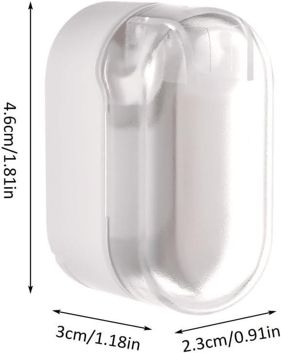 Safe Space-Saving Wall-Mounted Toothbrush Organizer