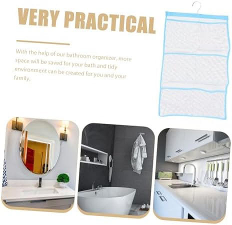 Space-Saving Mesh Organizer for Quick-Drying Showers
