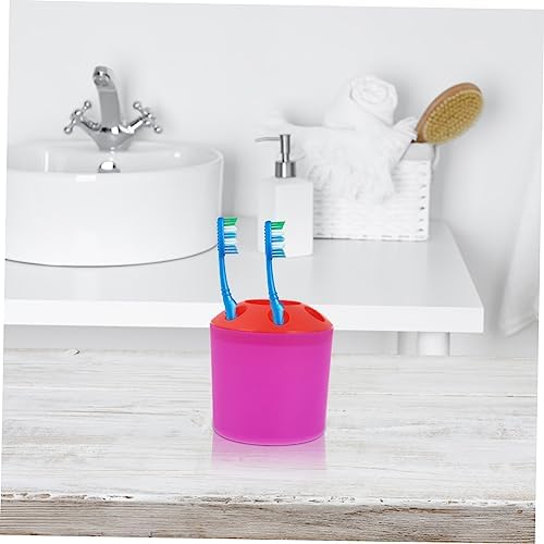 Stylish 4-Compartment Toothbrush Toothpaste Organizer