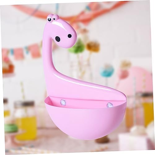 MAGICLULU Dino Suction Cup Toothbrush Toothpaste Holder Set