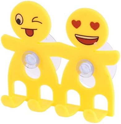 Qtqgoitem Suction Cup Toothbrush Holder Yellow 1