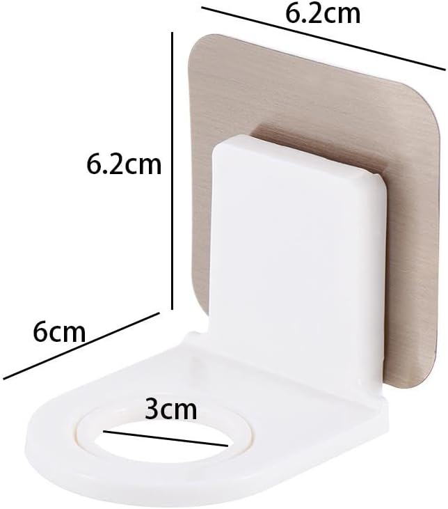 Pokinge 3-Piece Shampoo Holder Set for Bathrooms