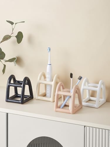Handmade Ceramic_holder Stand for Toothbrushes Makeup brushes pens