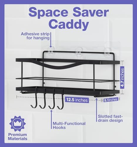 Sturdy Rust-Proof Shower Caddy