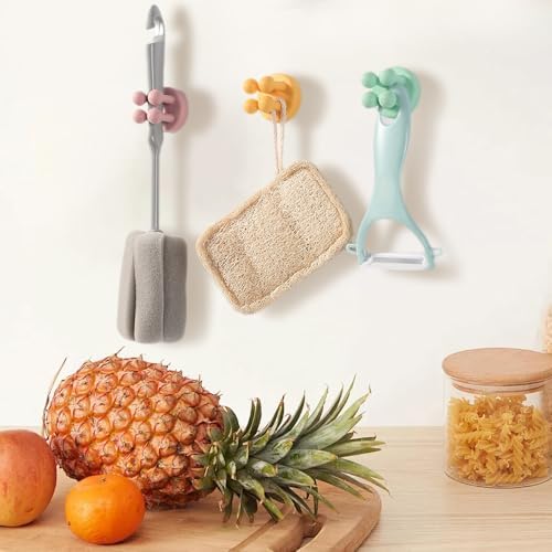 Versatile Silicone Holder for Toothbrush Razor with 2025 New Design