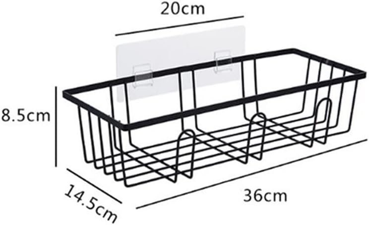 BAHELS Heavy Duty Showersmgmt Caddy Iron With suction